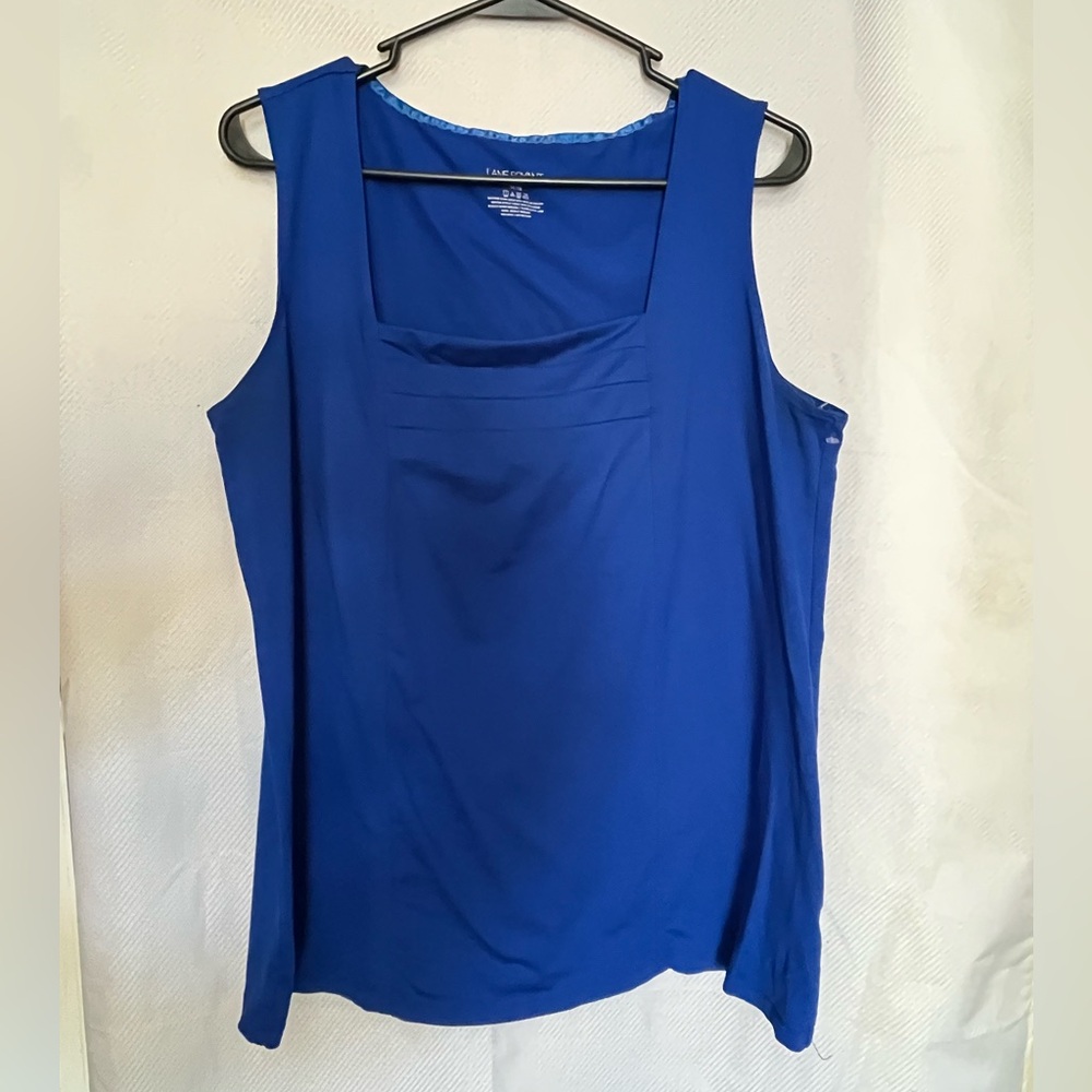 Lane Bryant Royal Blue Sleeveless Tank Top 14/16.Plus size
$10 with any purchase
